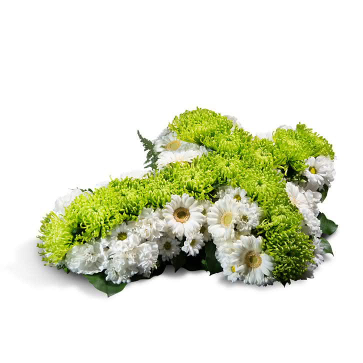 Cruz Pequena, Cruz Pequena Tons Branco e Verde