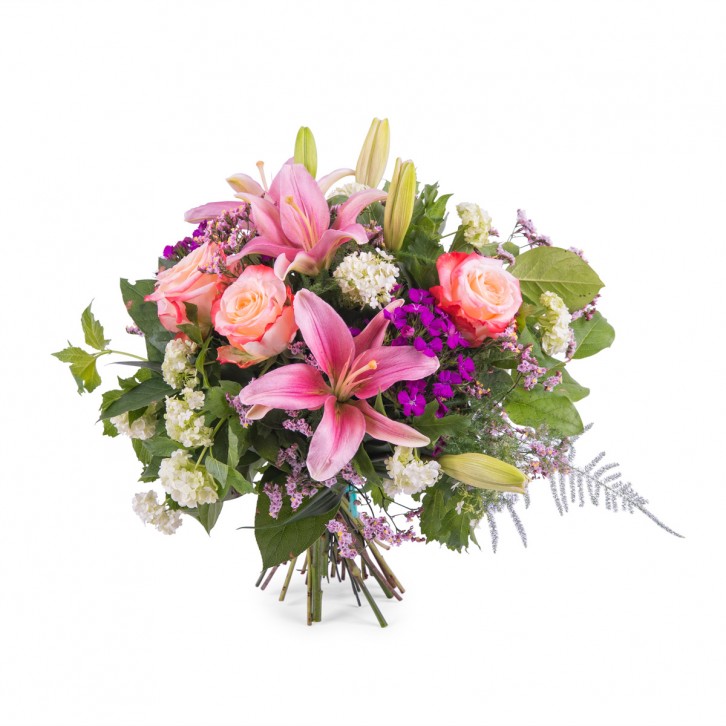 Mediterrâneo, Ramo de Flores Primaveril Multicolor