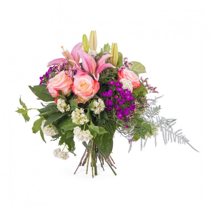 Mediterrâneo, Ramo de Flores Primaveril Multicolor