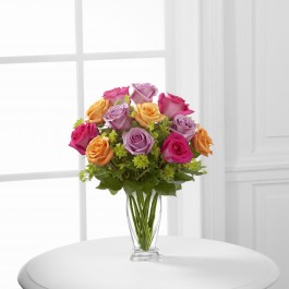 The Pure Enchantment™ Rose Bouquet by FTD® - VASE INCLUDED, The Pure Enchantment™ Rose Bouquet by FTD® - VASE INCLUDED