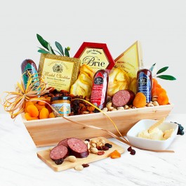 Deluxe Meat & Cheese Gift, Deluxe Meat & Cheese Gift