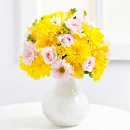 Bouquet of Yellow Chrysanthemums, Bouquet of Yellow Chrysanthemums