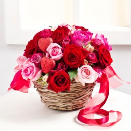 Valentine's Day Flower Arrangement, Valentine's Day Flower Arrangement
