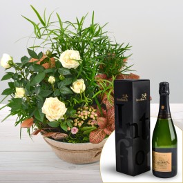 Coin de paradis et son champagne Devaux, Coin de paradis et son champagne Devaux