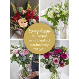 FLORIST CHOICE WITH VASE, FLORIST CHOICE WITH VASE