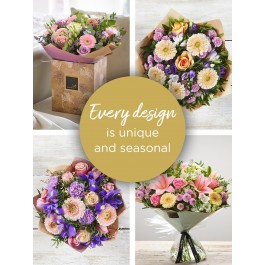 MOTHER'S DAY PASTEL HAND-TIED, MOTHER'S DAY PASTEL HAND-TIED