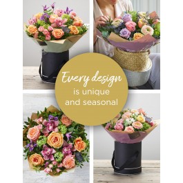 MOTHER'S DAY TALL PASTEL HATBOX, MOTHER'S DAY TALL PASTEL HATBOX