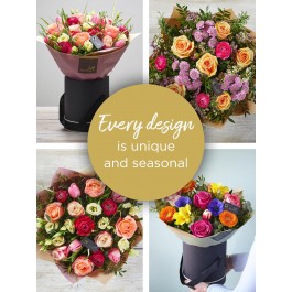 MOTHER'S DAY TALL BRIGHT HATBOX, MOTHER'S DAY TALL BRIGHT HATBOX