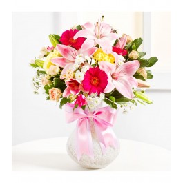 Surprise Bouquet in Pink colours, Surprise Bouquet in Pink colours