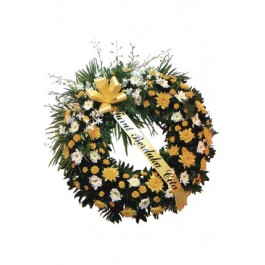 Corona fúnebre, Corona fúnebre