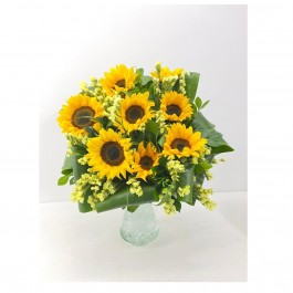 Sunflowers with vase, Sunflowers with vase