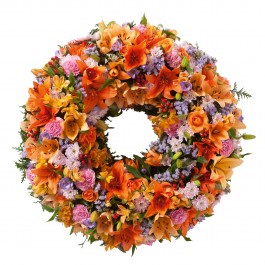 Colorful wreath, Colorful wreath