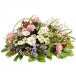 Light tone funeral cushion, Light tone funeral cushion