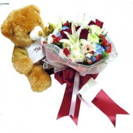 Teddy & bouquet, Teddy & bouquet