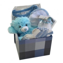 Baby Hamper Blue (M) - HEAD OFFICE, Baby Hamper Blue (M) - HEAD OFFICE