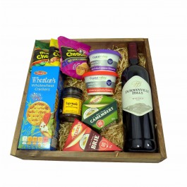 Cheese & Wine Hamper, Cheese & Wine Hamper