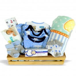 Baby Hamper Blue, Baby Hamper Blue