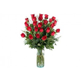24 rosas de tallo large, 24 rosas de tallo large