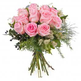 Graça, Rosas Cor-de-Rosa de Pé Curto