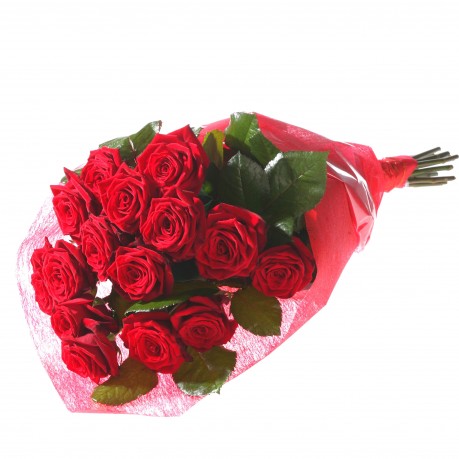 Bouquet of 15 red roses, Bouquet of 15 red roses
