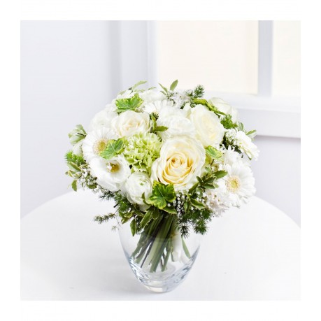 Romantic Bouquet in White Colours, Romantic Bouquet in White Colours