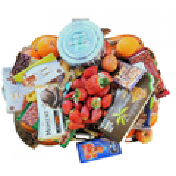 Arrangement of local fruits and chocolates, Arrangement of local fruits and chocolates