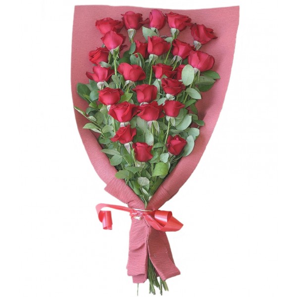 Bouquet of 24 red roses, Bouquet of 24 red roses