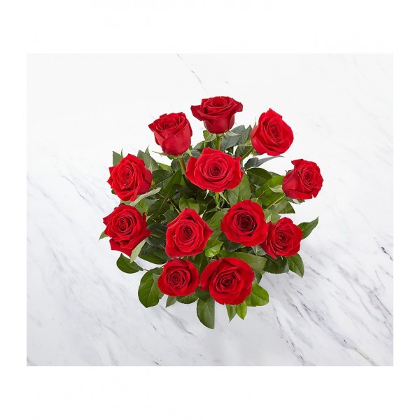 12 roses short stemmed, 12 roses short stemmed