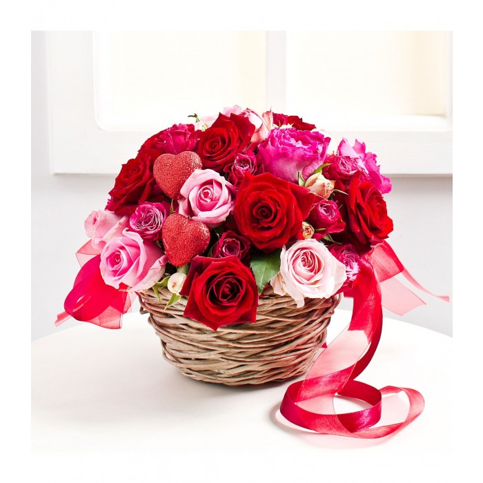 Valentine's Day Flower Arrangement, Valentine's Day Flower Arrangement