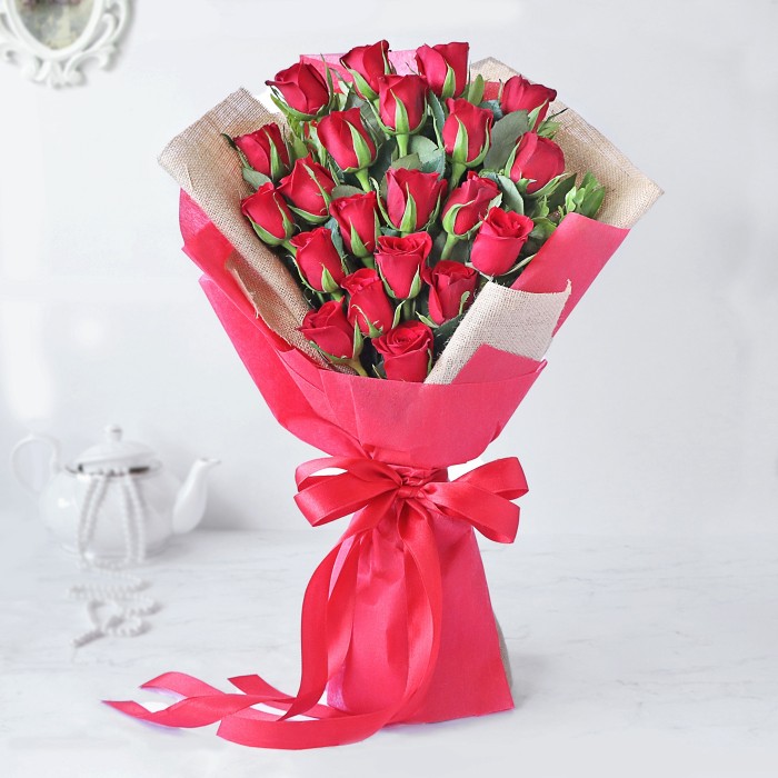 Majestic Red Rose Bouquet, Majestic Red Rose Bouquet