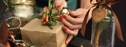 Enfeites DIY na sua mesa de Natal