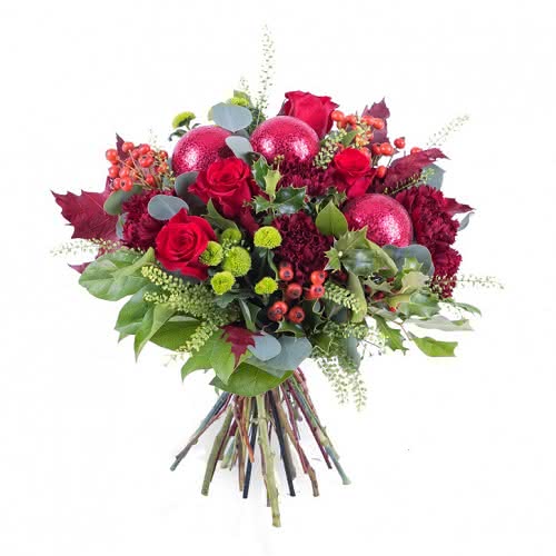 O vermelho das Flores de Natal e centros de mesa